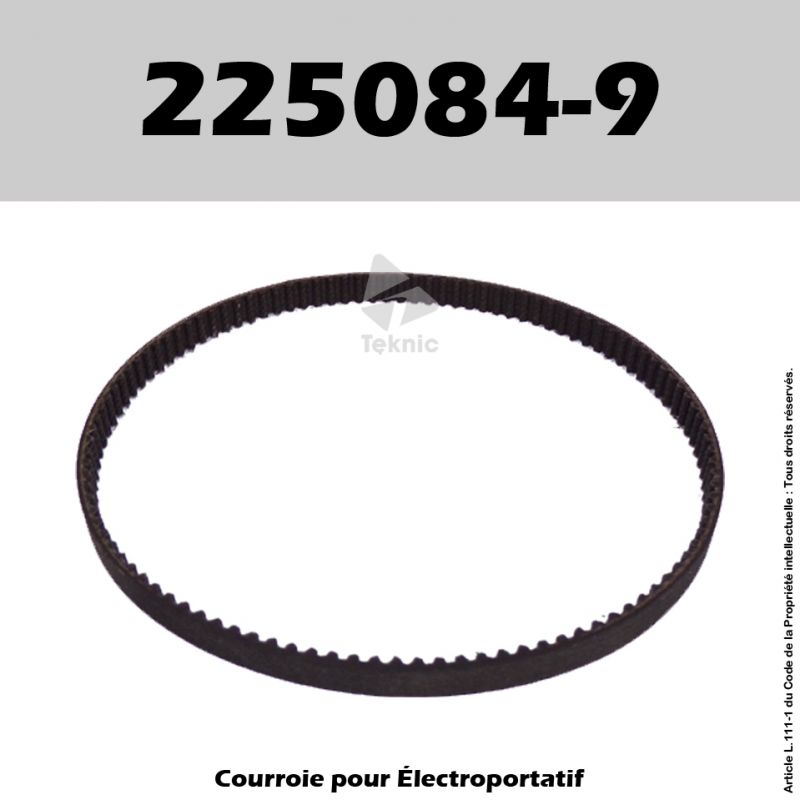 Courroie Makita 225084-9 - 9404, 992