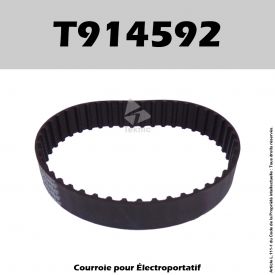 Courroie Black & Decker T914592 - BD750, DN75, DN750, SR600K, P6041B