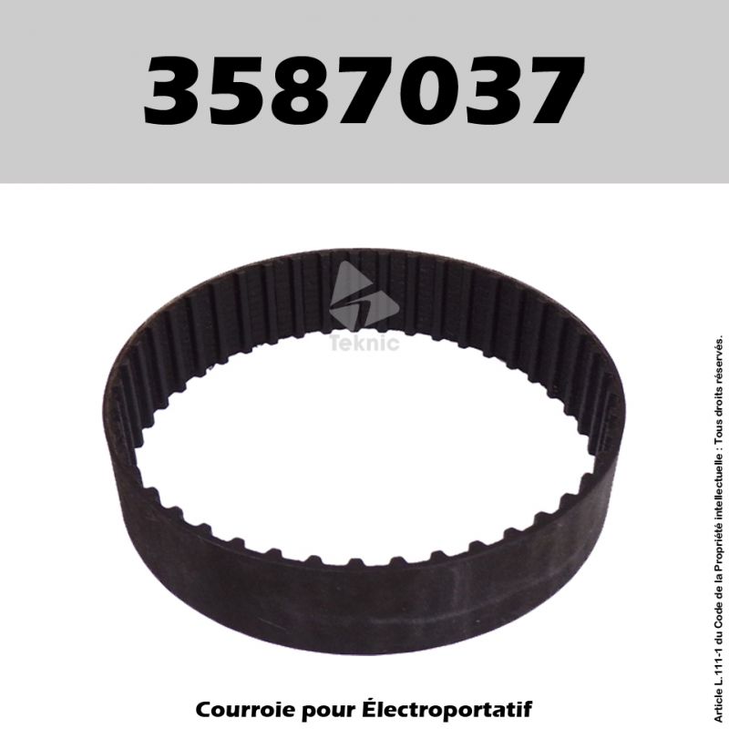 Courroie Virutex 3587037 - CE89C, J71