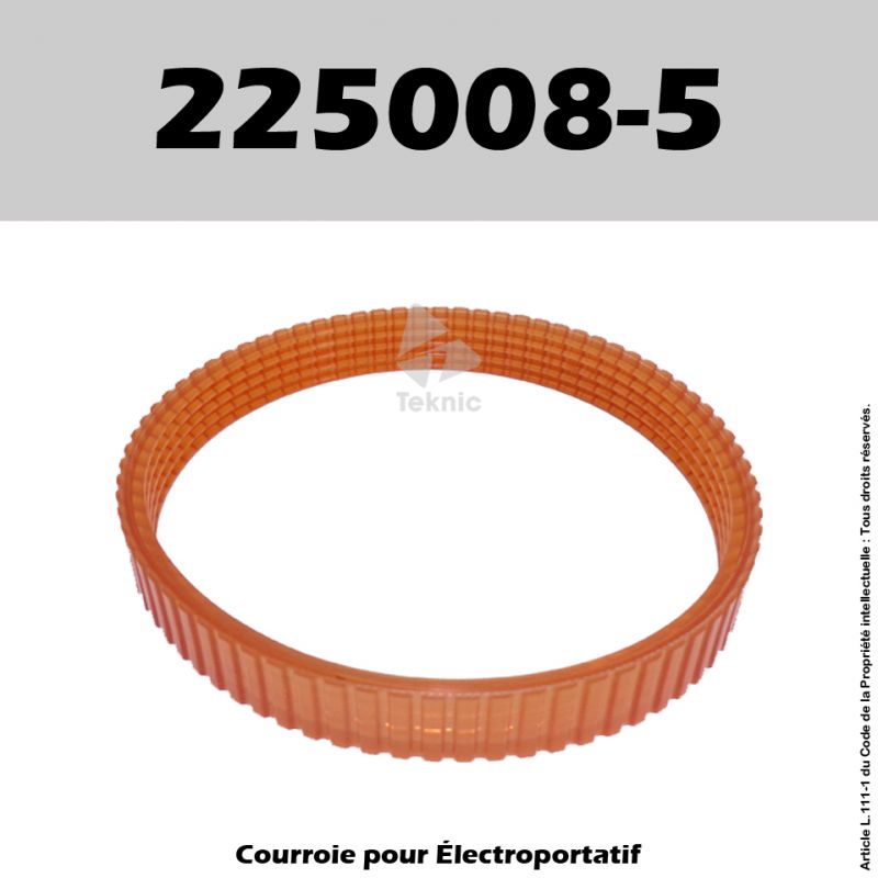 Courroie Makita 225008-5 - 9924DB (CB116J5GG)