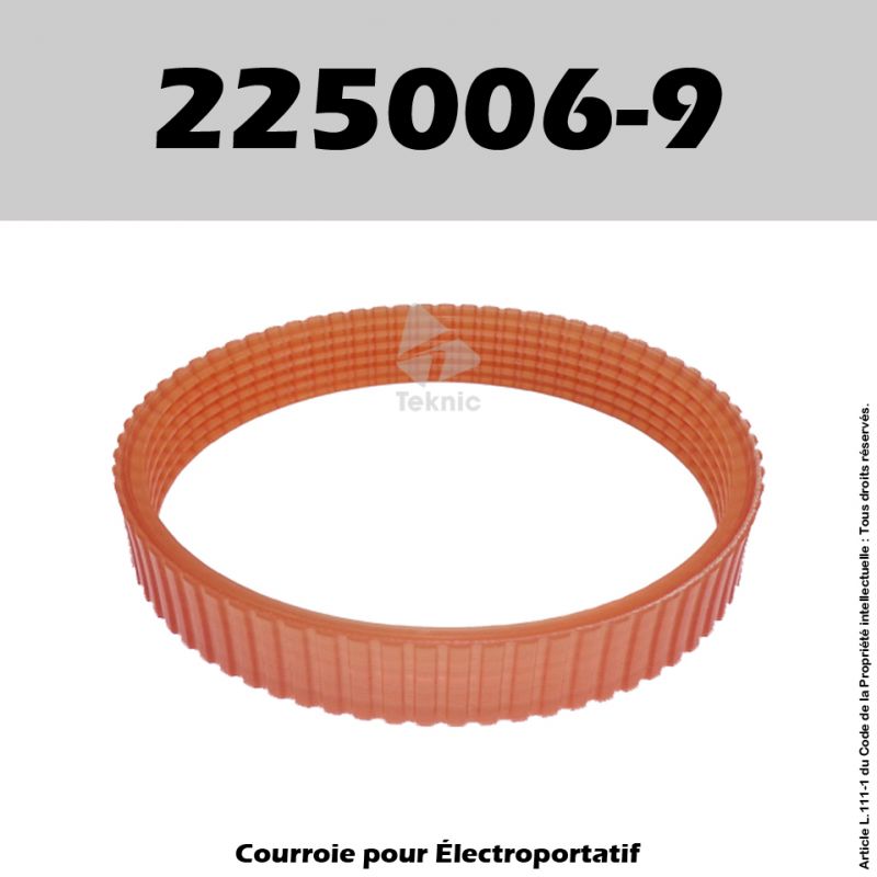 Courroie Makita 225006-9 - 1001 (CB108J6GL)