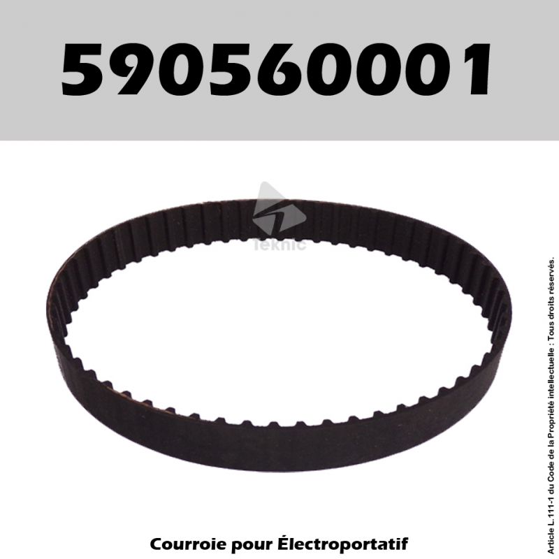 Courroie Ryobi 590560001 - EBS9576VF