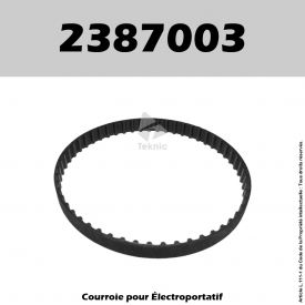 Courroie Virutex 2387003 - A-92, B-65