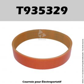 Courroie Black & Decker T935329 - BD735E, 80PLA, P7101