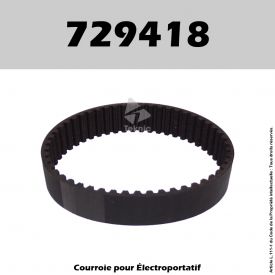 Courroie Holzher 729418 - (modèles récents), 2410, 2411, 2420