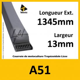Courroie A51 - Teknic