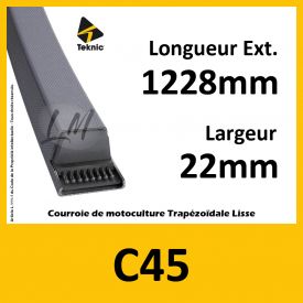 Courroie C45 - Teknic