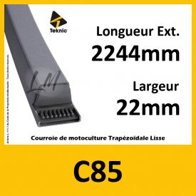 Courroie C85 - Teknic