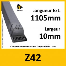 Courroie Z42 - Teknic