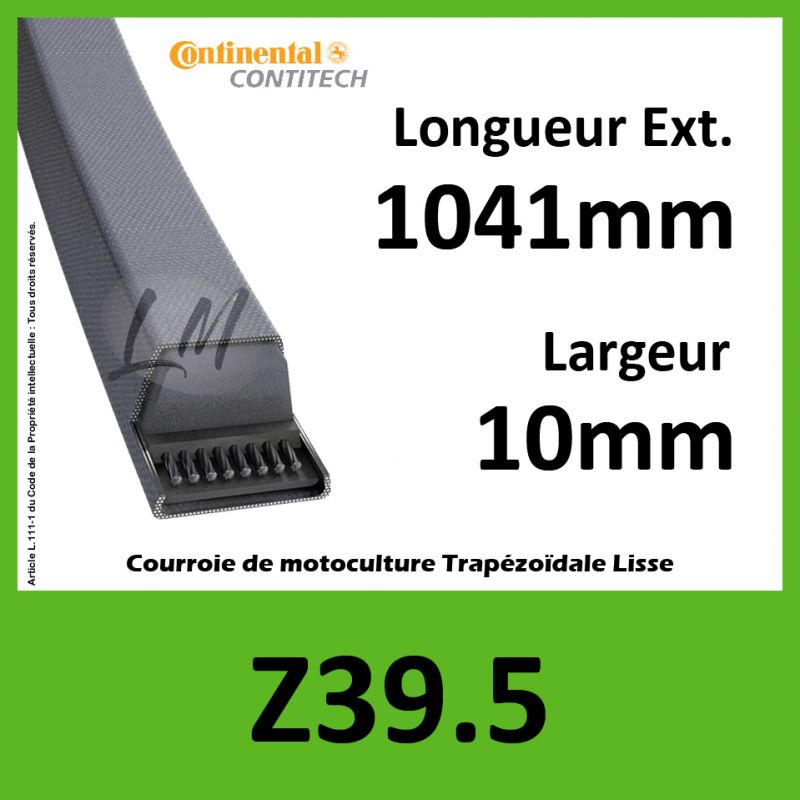 Courroie Z39.5 Continental