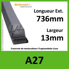 Courroie A27 Continental