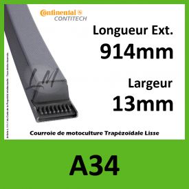 Courroie A34 Continental