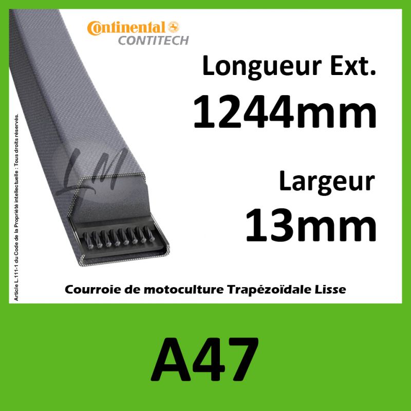 Courroie A47 Continental