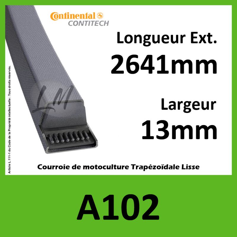 Courroie A102 Continental