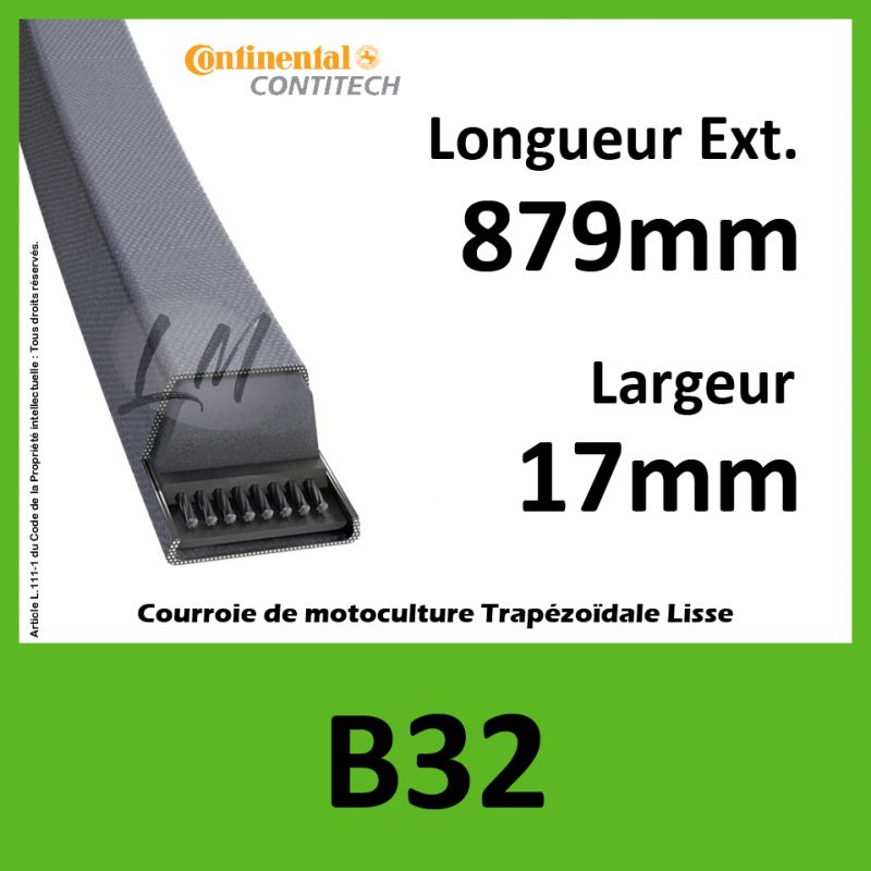 Courroie B32 Continental