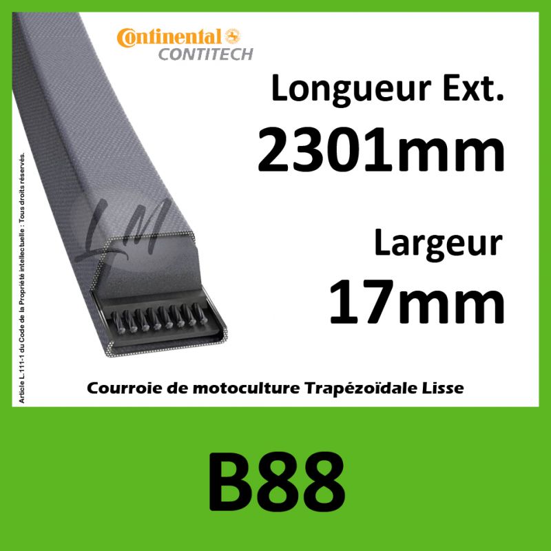 Courroie B88 Continental