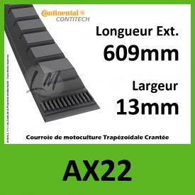 Courroie AX22 - Continental