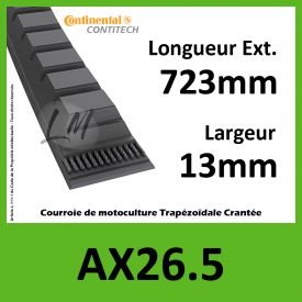 Courroie AX26.5 - Continental