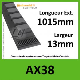 Courroie AX38 - Continental