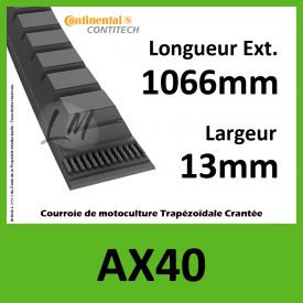 Courroie AX40 - Continental