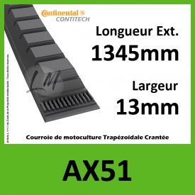 Courroie AX51 - Continental