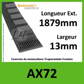Courroie AX72 - Continental
