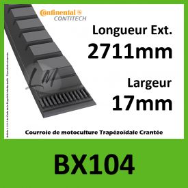 Courroie BX104 - Continental