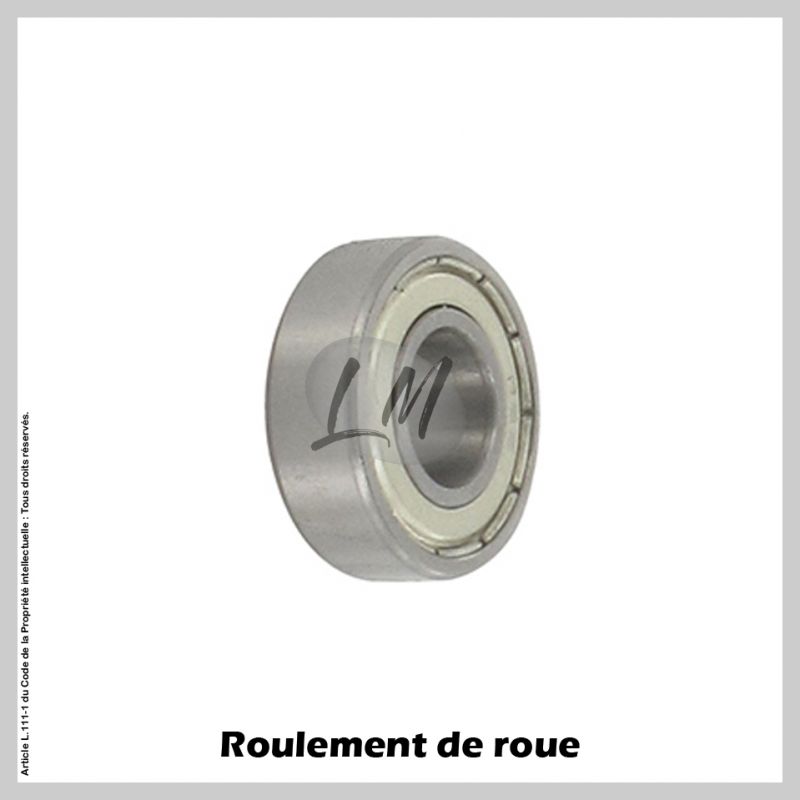 Roulement de roue avant pour robot automower