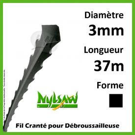 Fil Cranté Nylsaw 3mm x 37m