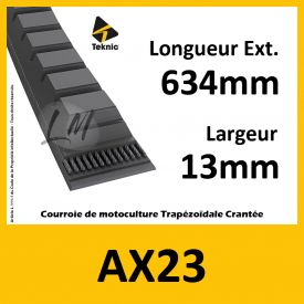 Courroie AX23 - Teknic