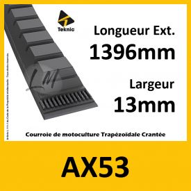 Courroie AX53 - Teknic