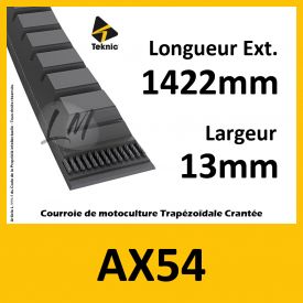Courroie AX54 - Teknic