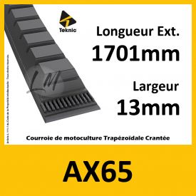 Courroie AX65 - Teknic