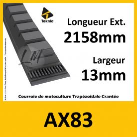Courroie AX83 - Teknic
