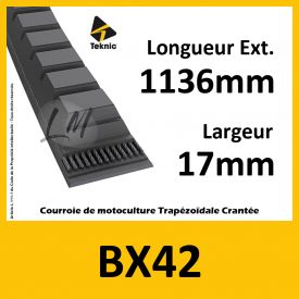 Courroie BX42 - Teknic