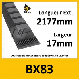 Courroie BX83 - Teknic