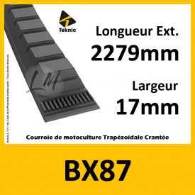 Courroie BX87 - Teknic