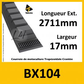Courroie BX104 - Teknic