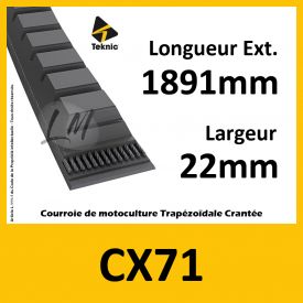 Courroie CX71 - Teknic