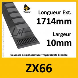 Courroie ZX66 - Teknic