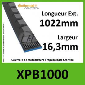 Courroie XPB1000 - Continental Pioneer