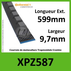 Courroie XPZ587 - Continental Pioneer