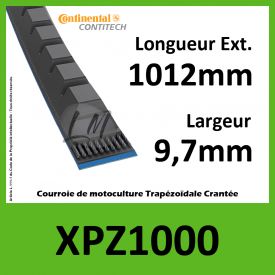 Courroie XPZ1000 - Continental Pioneer
