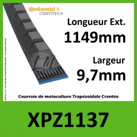 Courroie XPZ1137 - Continental Pioneer
