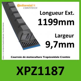 Courroie XPZ1187 - Continental Pioneer