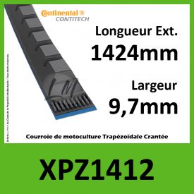 Courroie XPZ1412 - Continental Pioneer