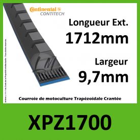 Courroie XPZ1700 - Continental Pioneer